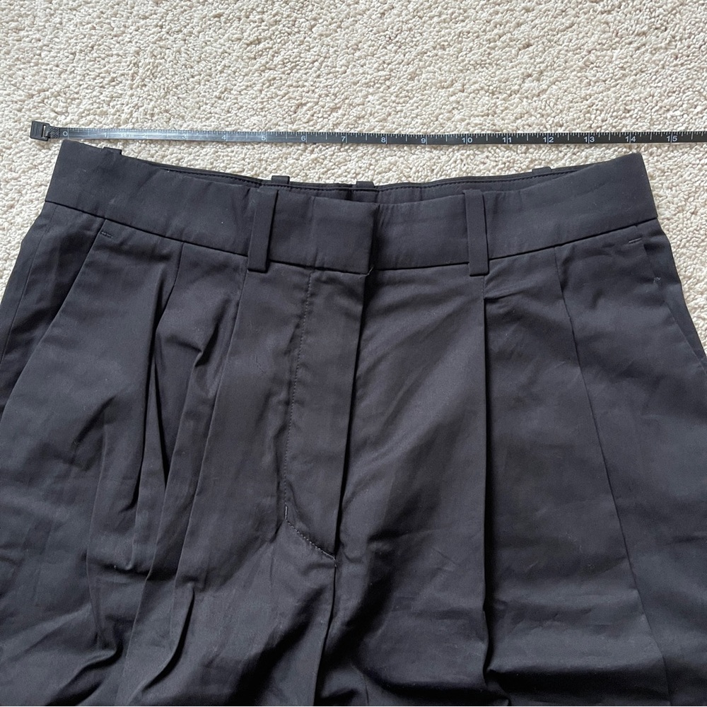 COS | RELAXED 100% COTTON WIDE-LEG TROUSERS - Picture 8 of 9